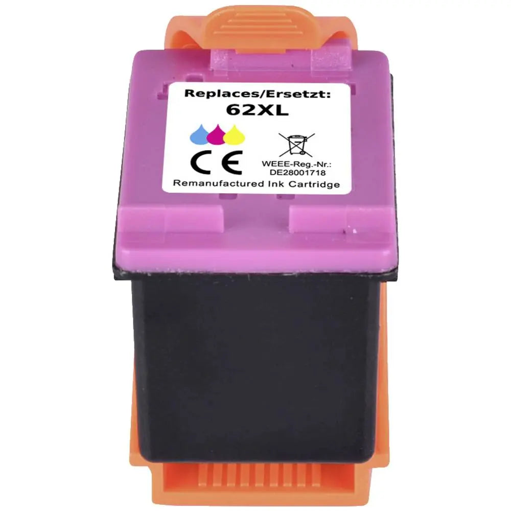 B-Ware Renkforce Tinte Hp 62 Xl Color Druckerpatrone Patrone Ersatzpatrone Farbig - 4064161254005