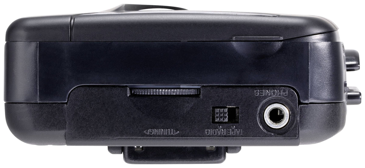 Renkforce Tragbarer Kassettenspieler UKW-Radio Walkman Kasetten Spieler Schwarz - 4064161203935