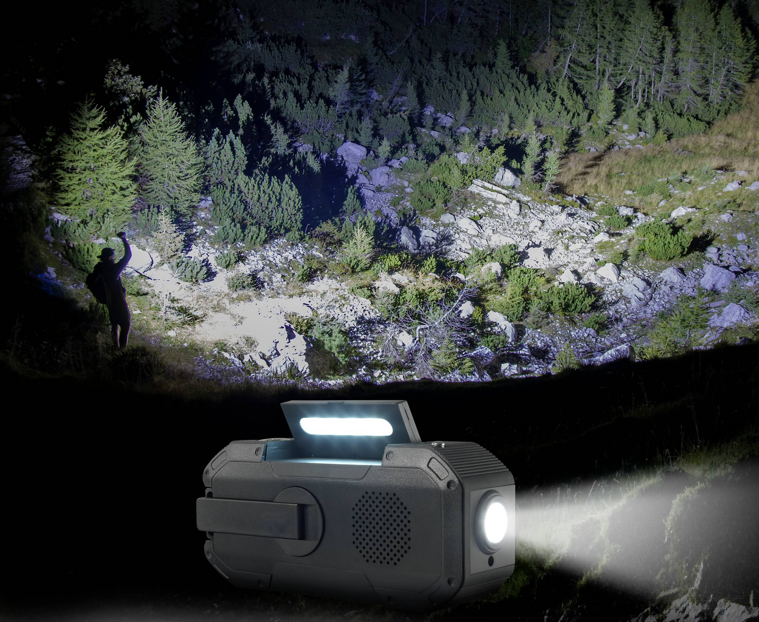 D-Ware Renkforce Rf Cr 300 Outdoorradio Radio Ukw Mw Notfallradio Bluetooth Defektware - 4064161228044