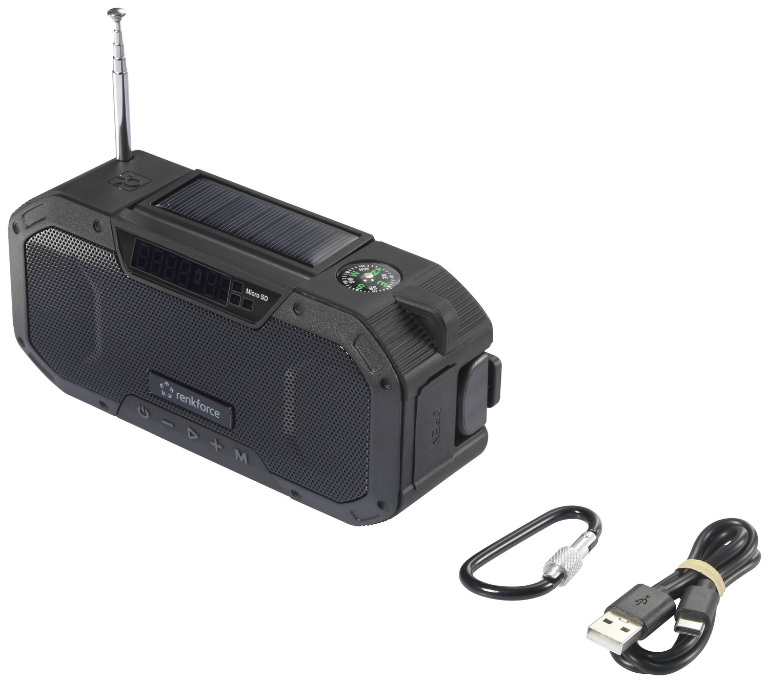 D-Ware Renkforce Rf Cr 300 Outdoorradio Radio Ukw Mw Notfallradio Bluetooth Defektware - 4064161228044