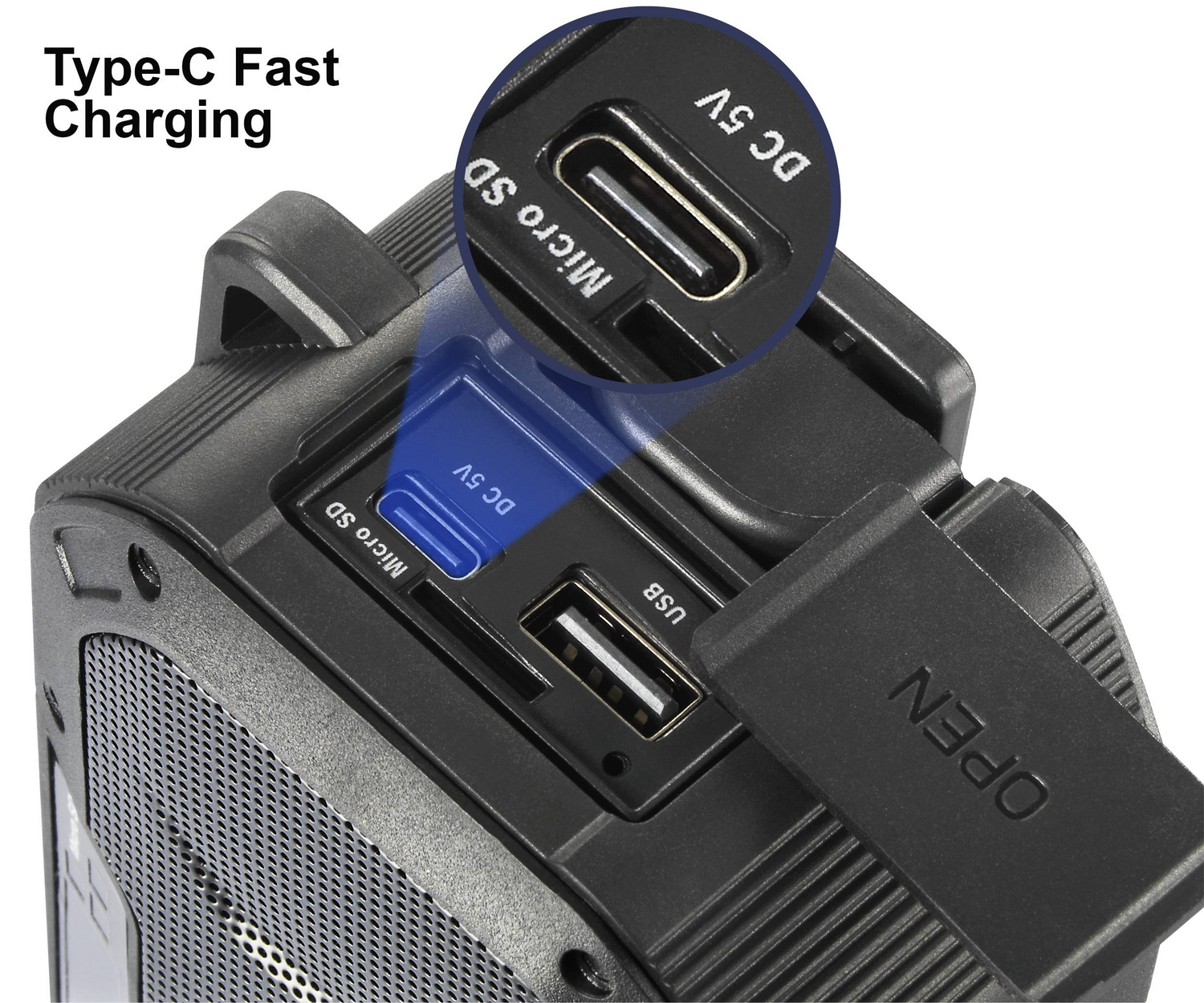 D-Ware Renkforce Rf Cr 300 Outdoorradio Radio Ukw Mw Notfallradio Bluetooth Defektware - 4064161228044