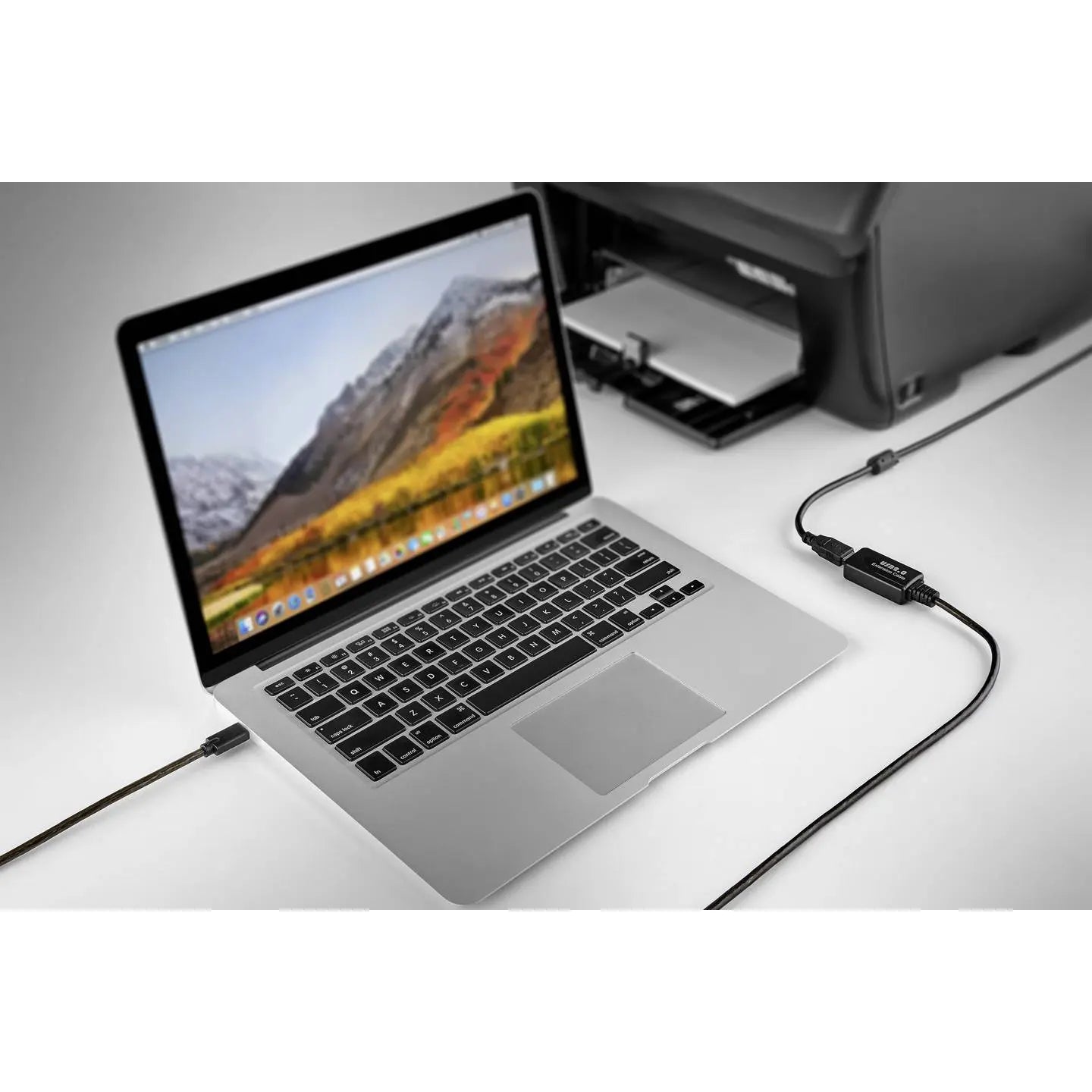 B-Ware Renkforce Usb Kabel Verlängerungskabel Repeaterkabel Usb C Auf Usb A Schwarz 10m - 4064161211831