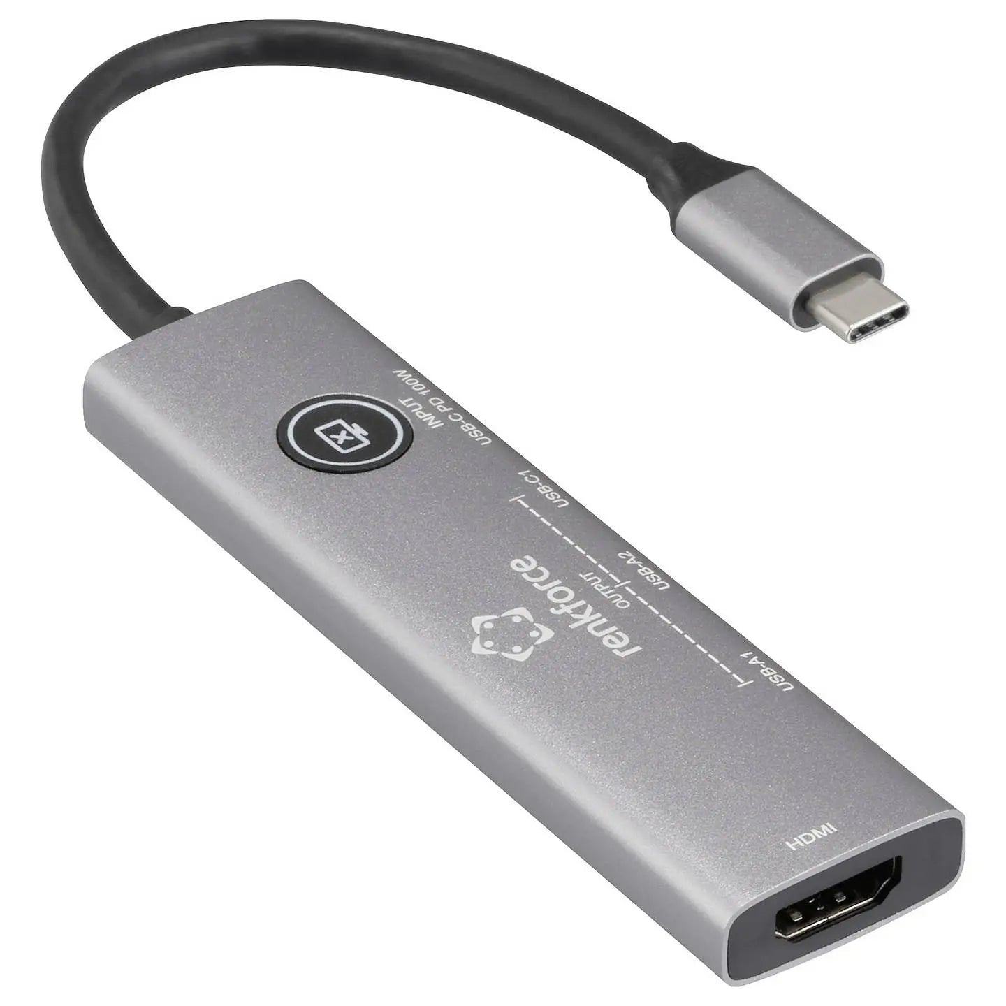 B-Ware Renkforce Dockingstation Dock Usb C Hdmi Buchse Grau Universal Macbook - 4064161475080