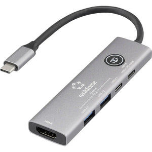 B-Ware Renkforce Dockingstation Dock Usb C Hdmi Buchse Grau Universal Macbook