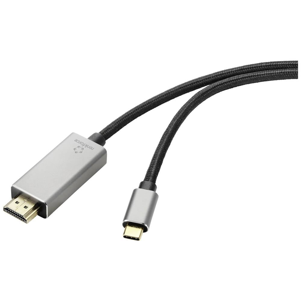 Renkforce Usb C Hdmi Adapterkabel Kabel Usb C Stecker Hdmi A Stecker 1m B-Ware - 4064161200385