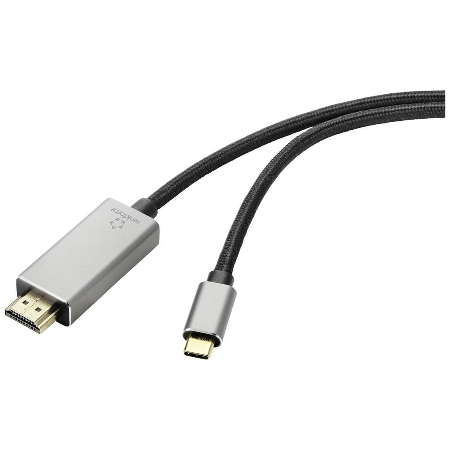 Renkforce Usb C Hdmi Adapterkabel Kabel Usb C Stecker Hdmi A Stecker 1m B-Ware - 4064161200385