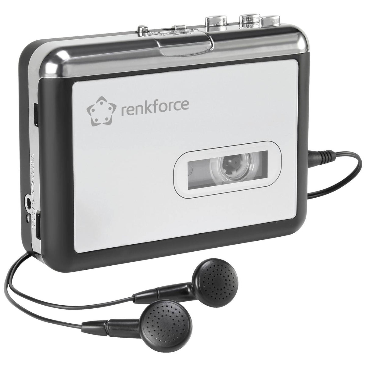 Renkforce Kassetten Digitalisierer RF-CP-170 USB Kopfhörer Musik digitalisieren - 4064161203898