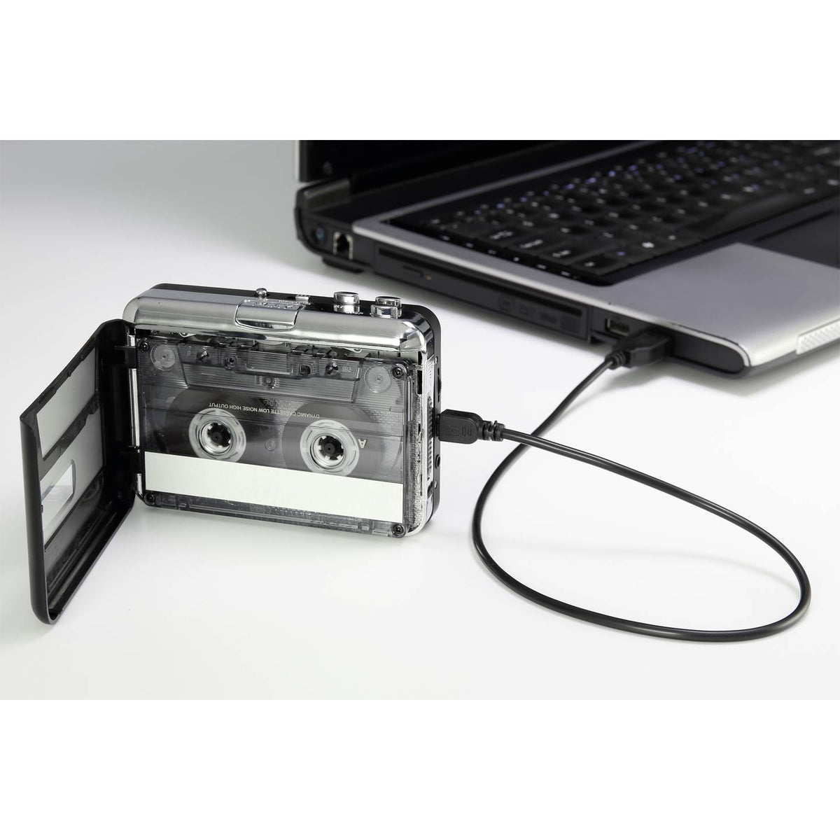 Renkforce Kassetten Digitalisierer RF-CP-170 USB Kopfhörer Musik digitalisieren - 4064161203898