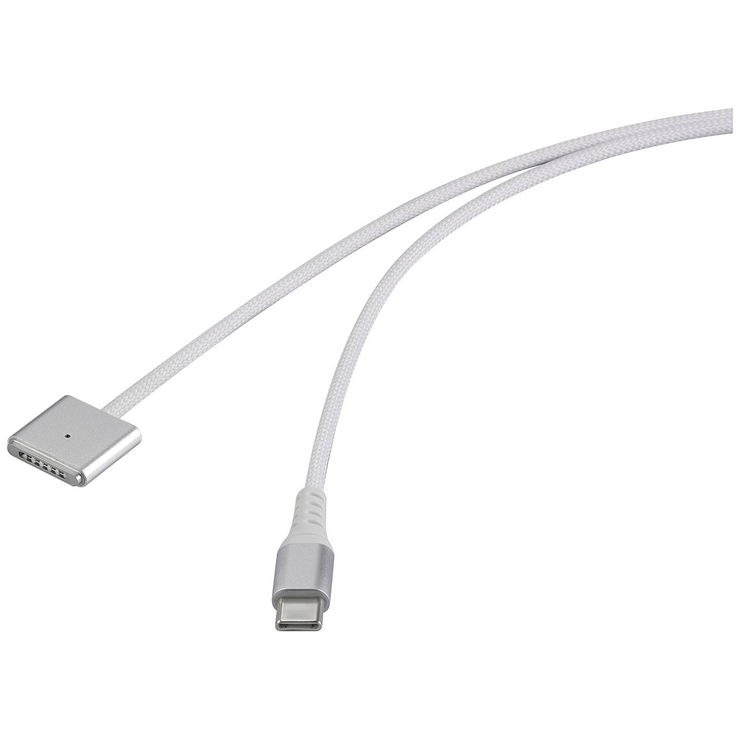 B-Ware Renkforce Usb Ladekabel Kabel Magsafe 3 Usb C 1.00 M Weiß Magnetischer 2 Stück - 4064161334059