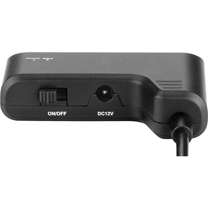 B-Ware Renkforce Festplatten Adapter 30 Cm Schwarz Usb 3.0 Zu Sata Adapterkabel Kabel   - 4016139095134