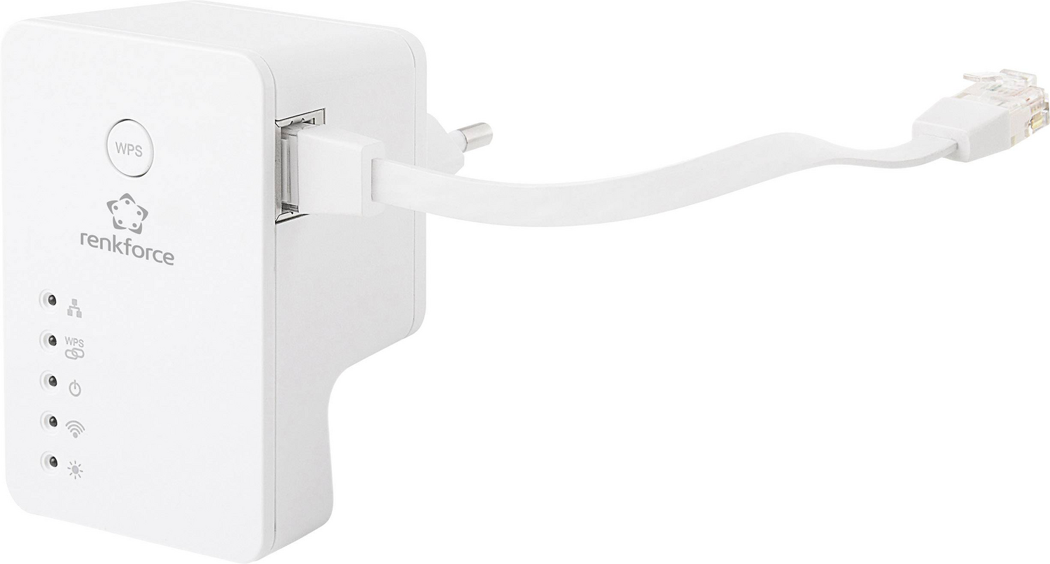 B-Ware Renkforce Rf Ap N300 Mini Wlan Access Point 300 M Bit/S 2.4 G Hz Netzbetrieb 2 Stück - 4016139333694