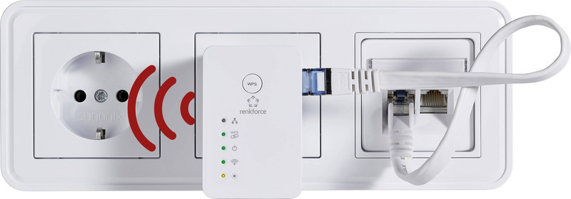 B-Ware Renkforce Rf Ap N300 Mini Wlan Access Point 300 M Bit/S 2.4 G Hz Netzbetrieb 2 Stück - 4016139333694