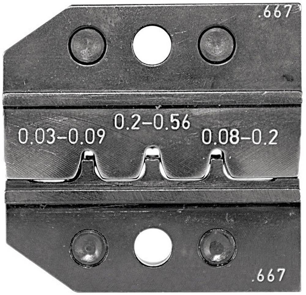 B-Ware Rennsteig Werkzeuge 624 667 Crimpeinsatz 12.667 Gerollte Und Gestanzte Verbinder - 4049002022968