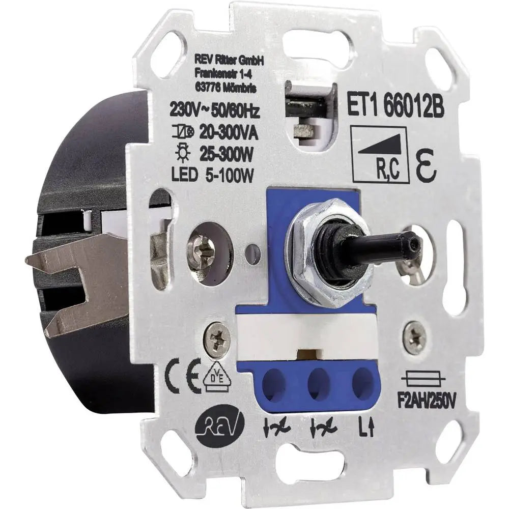 B-Ware Rev Dimmer Einsatz Schalterprogramm Technik Phasenabschnitt Helligkeitsregler  - 4006341711922