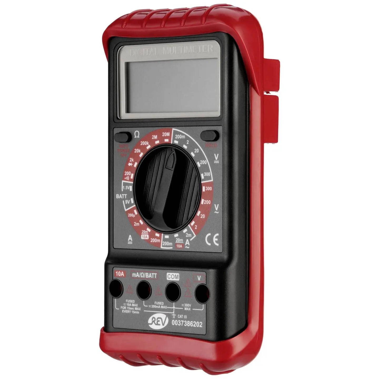 B-Ware Rev Ritter Vielfachmessgerät Multimeter Handgerät Digital Schwarz Rot Profi - 4008297079804