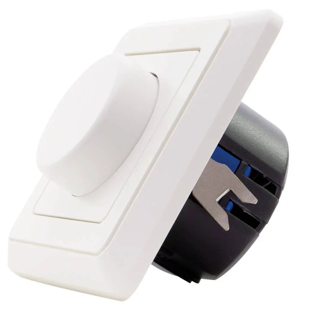 B-Ware Rev Unterputz Dimmer Drehregler Led Dimmer Glühlampe Halogenlampe Weiß - 4006341711946