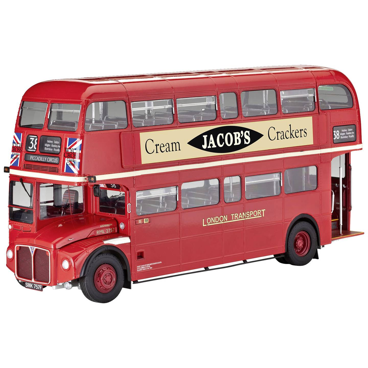 B-Ware Revell 07720 London Bus Modell Bausatz 1:24 Sammlerstück Modellbus - 4009803077208