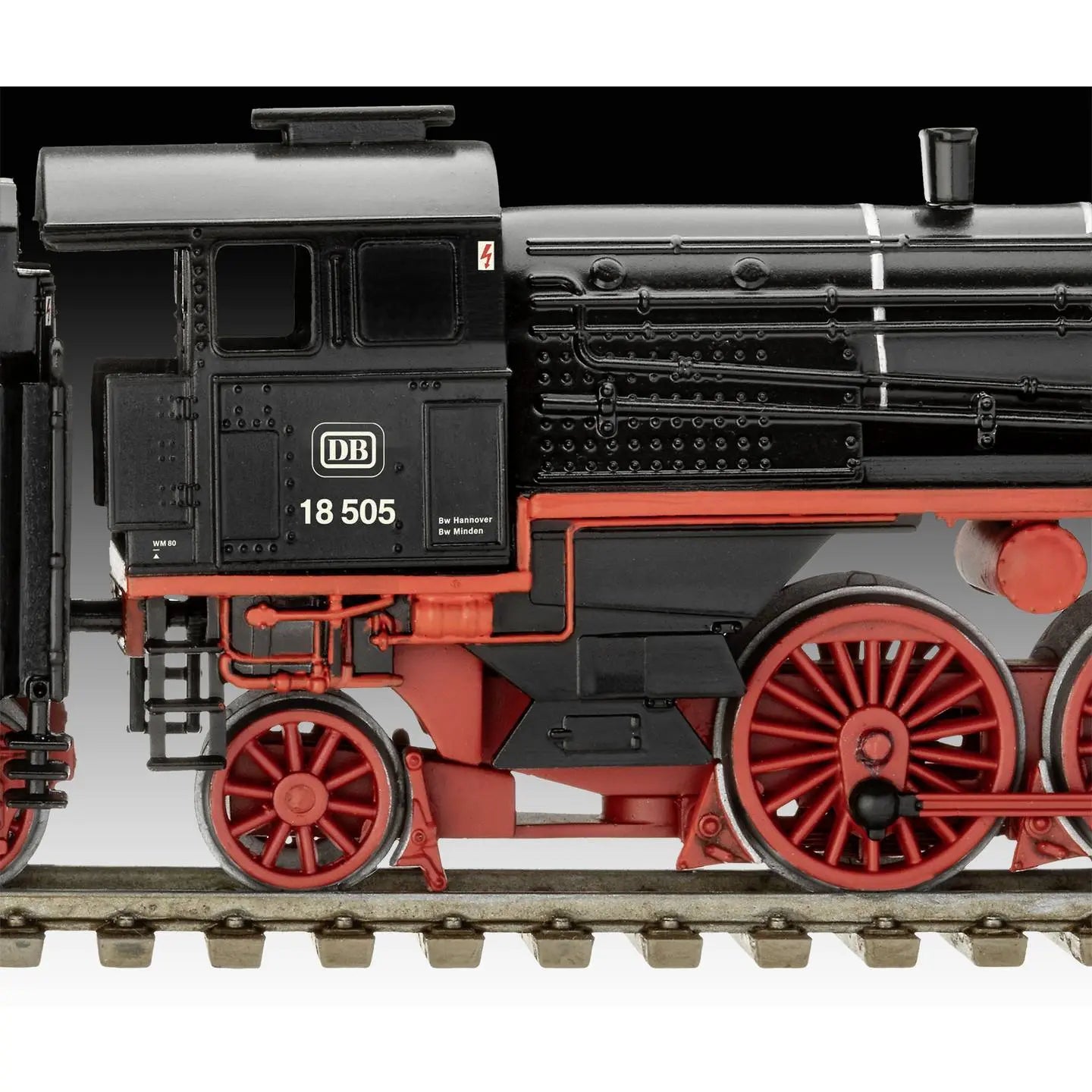 B-Ware Revell Lokomotive Bausatz Eisenbahnmodell 1:87 Schnellzuglokomotive Br 18 505 - 4009803021676