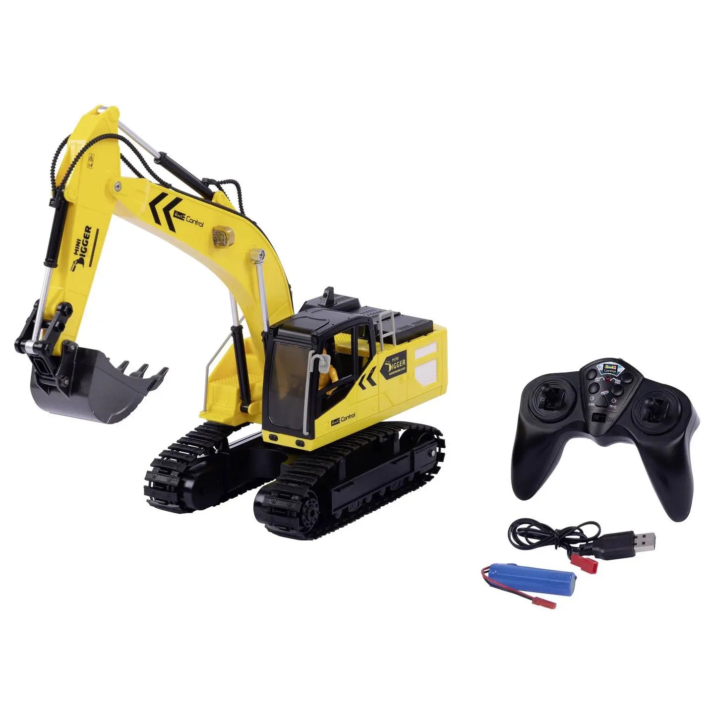C-Ware Revell Control Baufahrzeug Rc Funktionsmodell Mini Bagger Bauen Siehe Text/Foto - 4009803246383