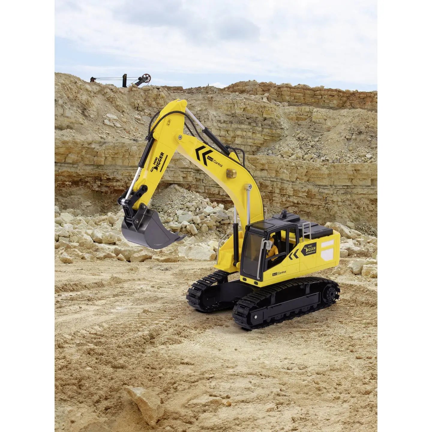 C-Ware Revell Control Baufahrzeug Rc Funktionsmodell Mini Bagger Bauen Siehe Text/Foto - 4009803246383