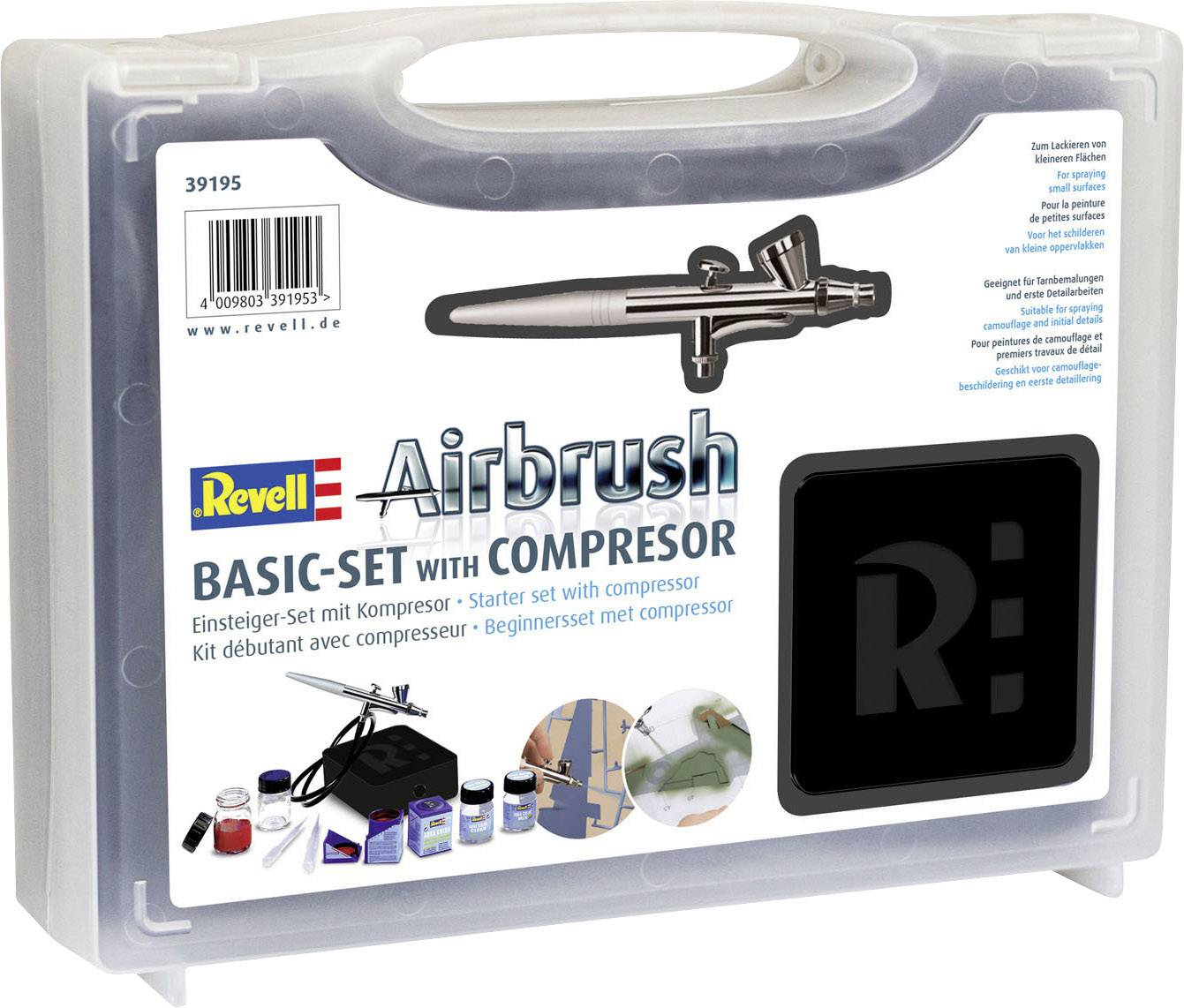 B-Ware Revell New Basic Set 39195 Airbrush Einsteiger Set Airbrushset - 4009803391953