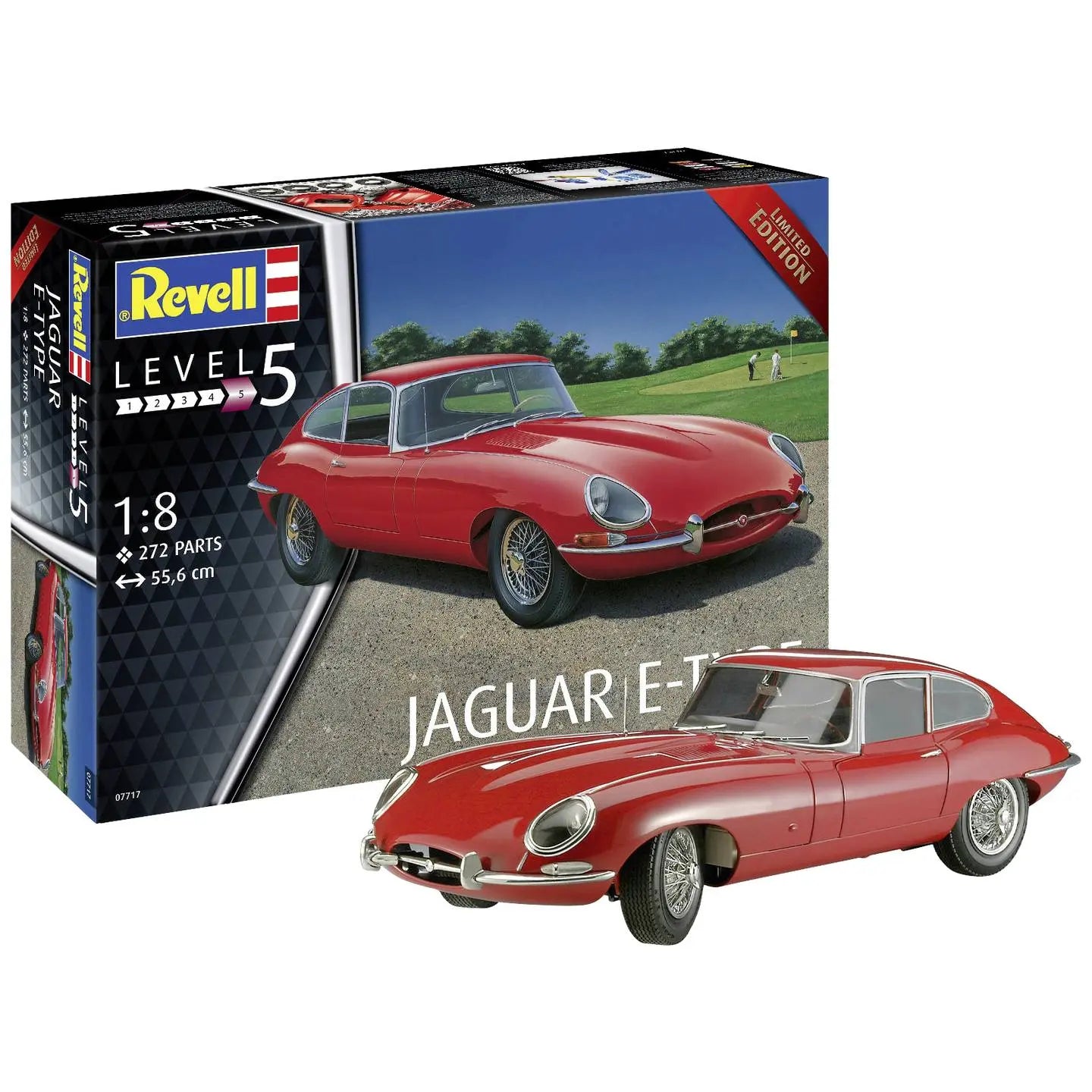 B-Ware Revell Bausatz Modell Jaguar E Type Automodell Modellbausatz Limited Edition - 4009803007717