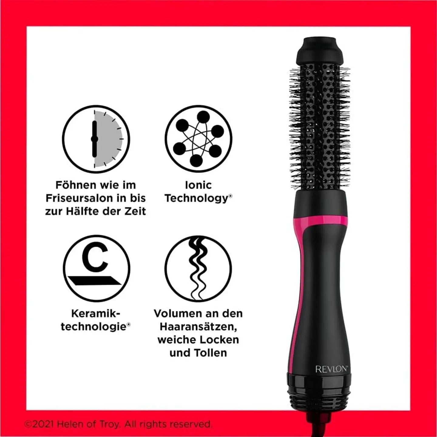 B-Ware Revlon Rvdr5292 Uke Haartrockner Lockenstab Fön Warmluftbürste Wellen Locken342 - 761318529217