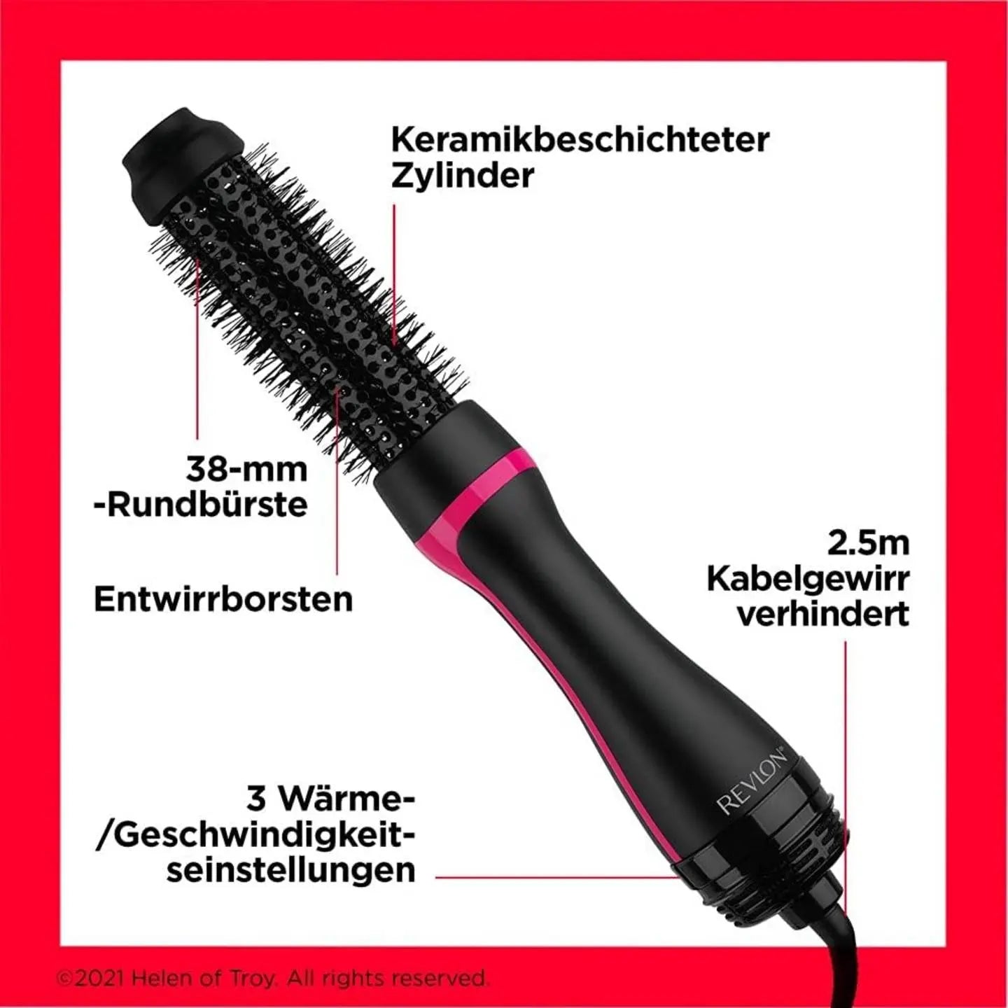 B-Ware Revlon Rvdr5292 Uke Haartrockner Lockenstab Fön Warmluftbürste Wellen Locken342 - 761318529217