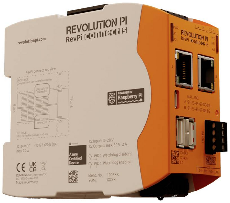 Revolution Pi By Kunbus Rev Pi Connect S 32 Gb Pr100364 Sps Erweiterungsmodul Sps B-Ware - 4260498391806