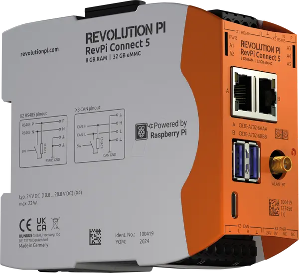 B-Ware Rev Pi Connect Rechner Computer 8 Gb Wlan Kunbus - 4260498392308