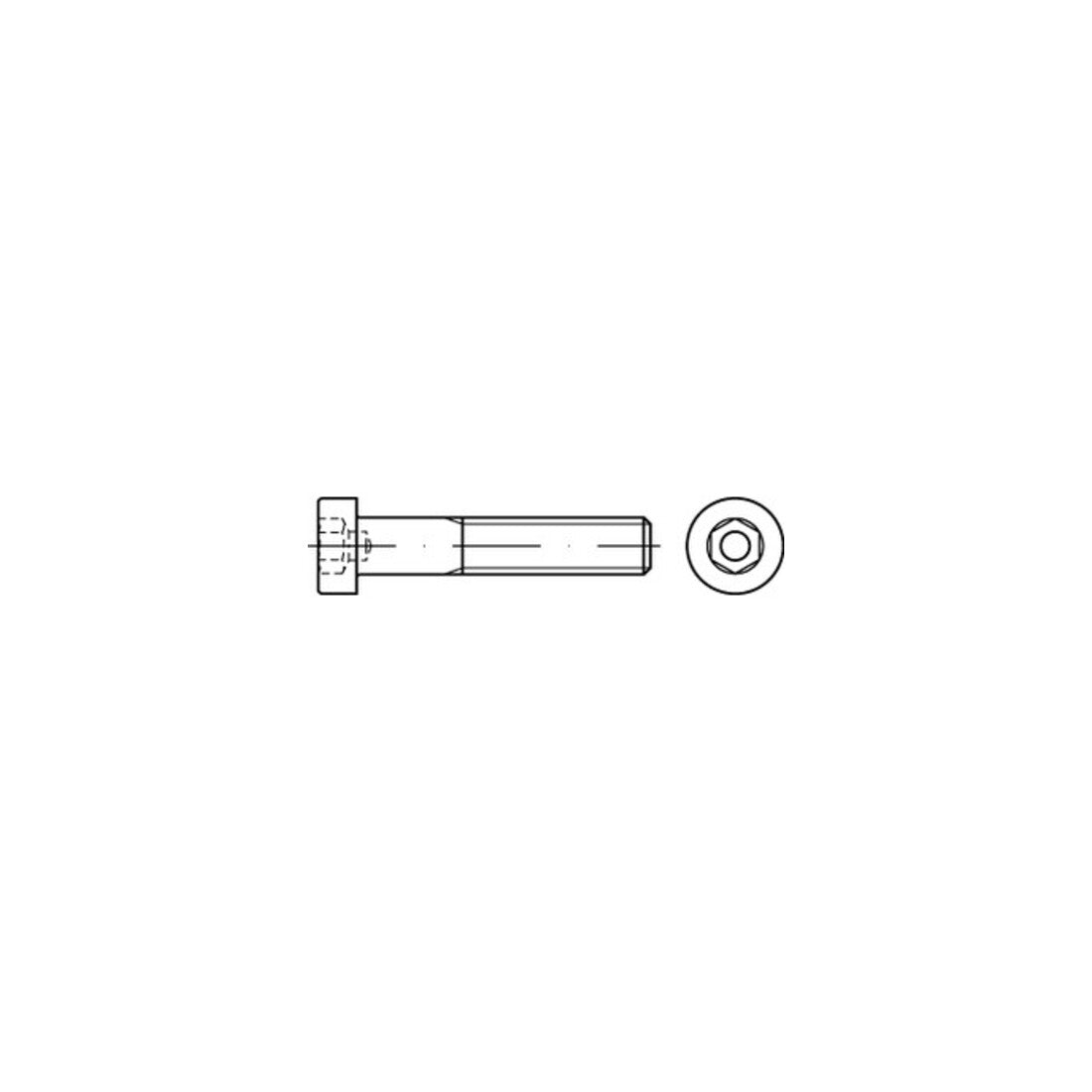 Reyher Schraube Bolzen Zylinderschraube Innensechskant M6 x 70 A4 200 STÜCK382 - 4043952490792