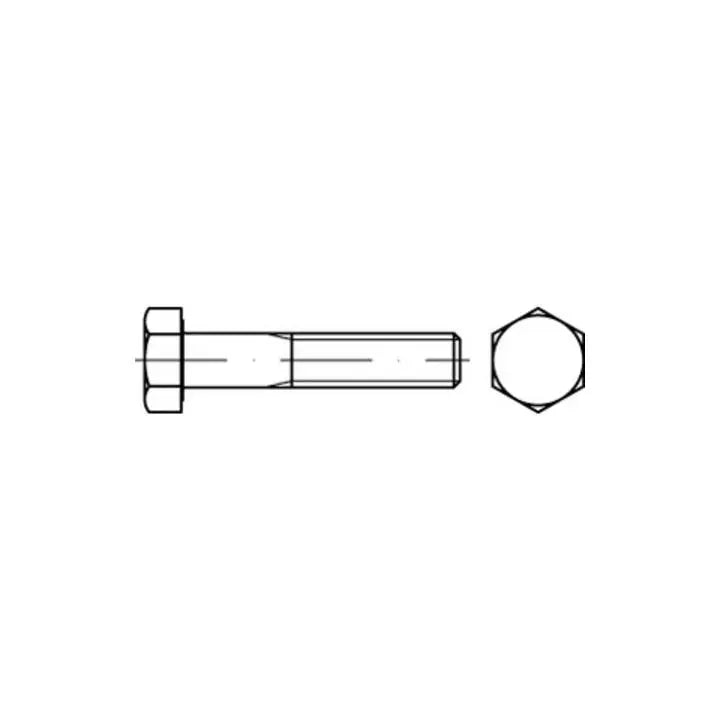 B-Ware Reyher Schraube Bolzen Sechskantschraube Iso 4014 10.9 M22x220 Stahl Blank - 4043952398647
