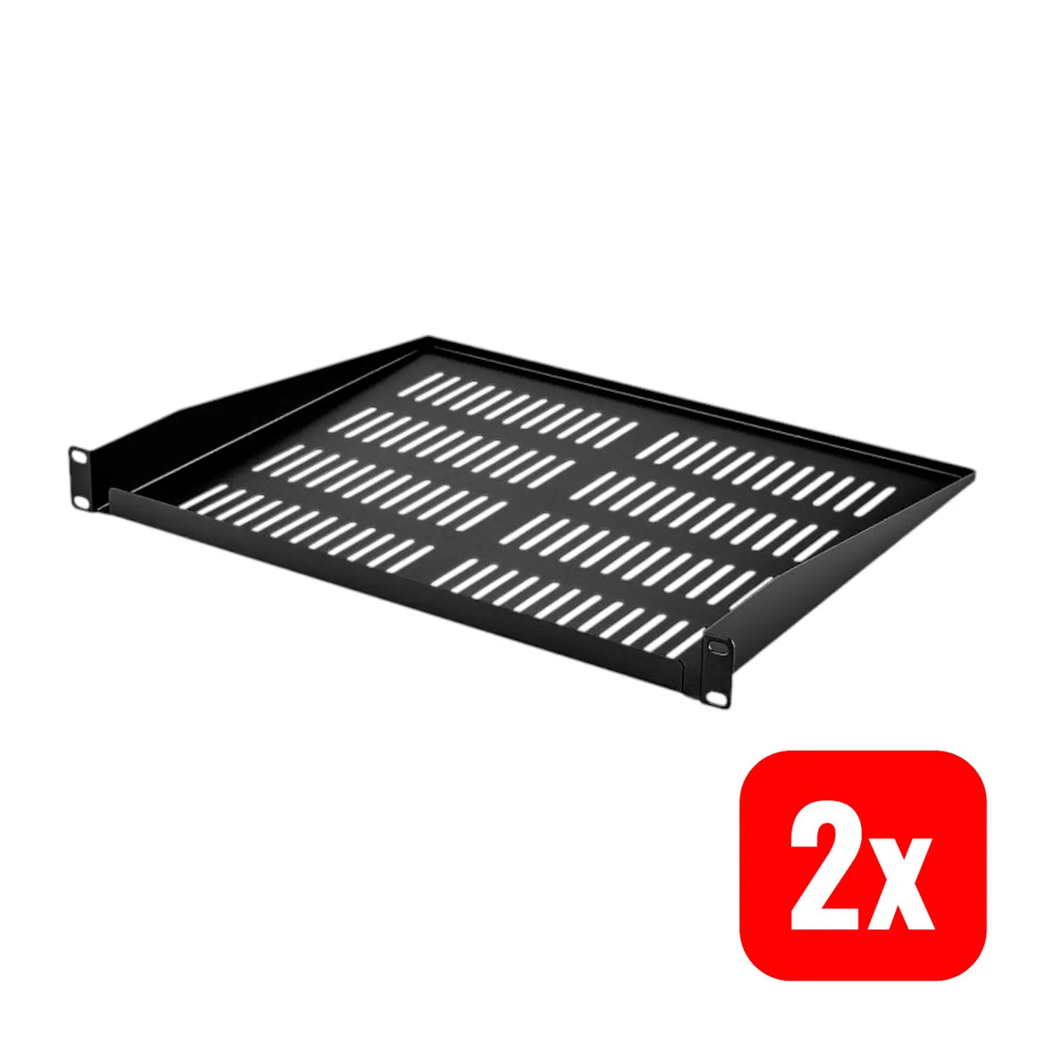 B-Ware Renkforce Netzwerkschrank Geräteboden Boden Schranktiefe Ab 400 Mm 2 Stück - 4053199562107