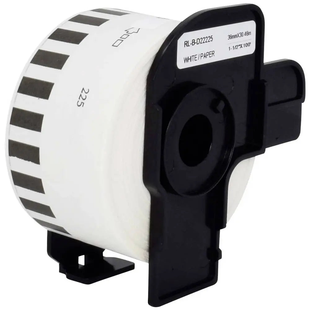 B-Ware Renkforce Etiketten Rolle Aufkleber Papier Weiß Kompatibel Brother Dk 22225 - 4064161313108