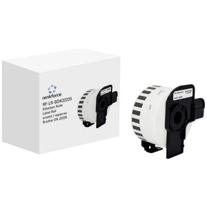B-Ware Renkforce Etiketten Rolle Aufkleber Papier Weiß Kompatibel Brother Dk 22225
