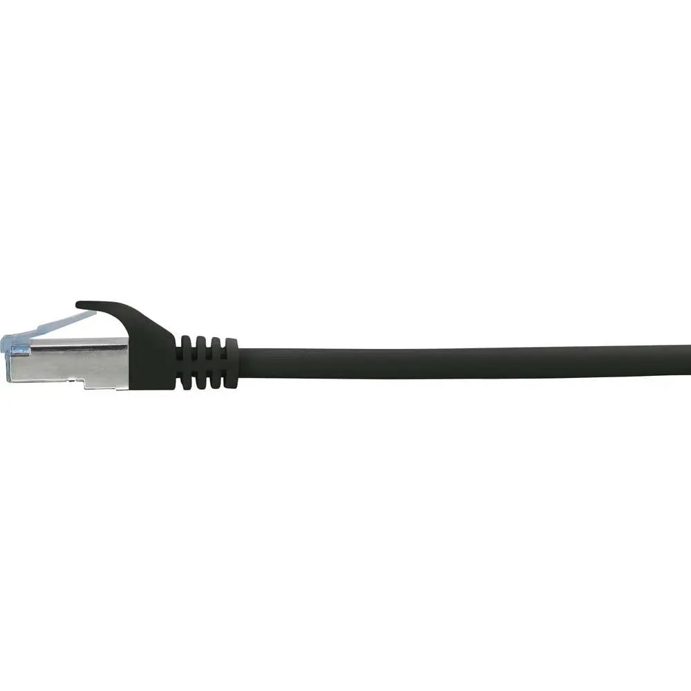 B-Ware Renkforce Patchkabel Netzwerkkabel Lan Cat 6a Schwarz Flammwidrig 10 M 4 Stück - 4064161207032