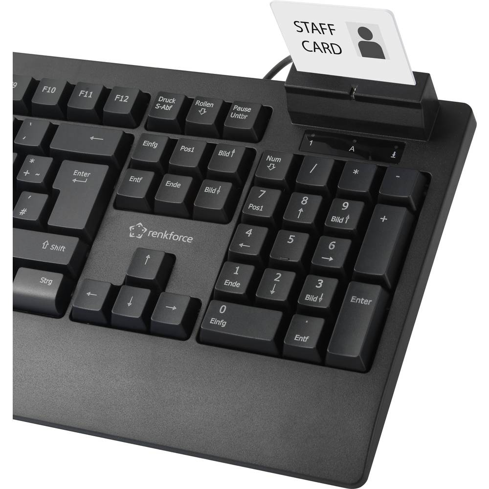 B-Ware Renkforce Rf Ckb 200 Usb Tastatur Chipkarten Leser Computertastatur - 4064161172170