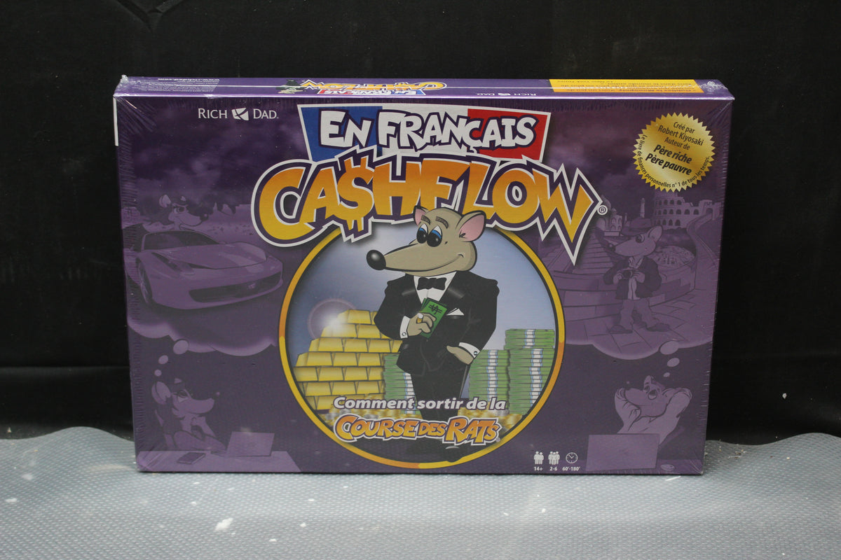 Rich Dad CASHFLOW Bildungsspiel Brettspiel Lernspiel Finanzspiel für Erwachsene - 0850047676054