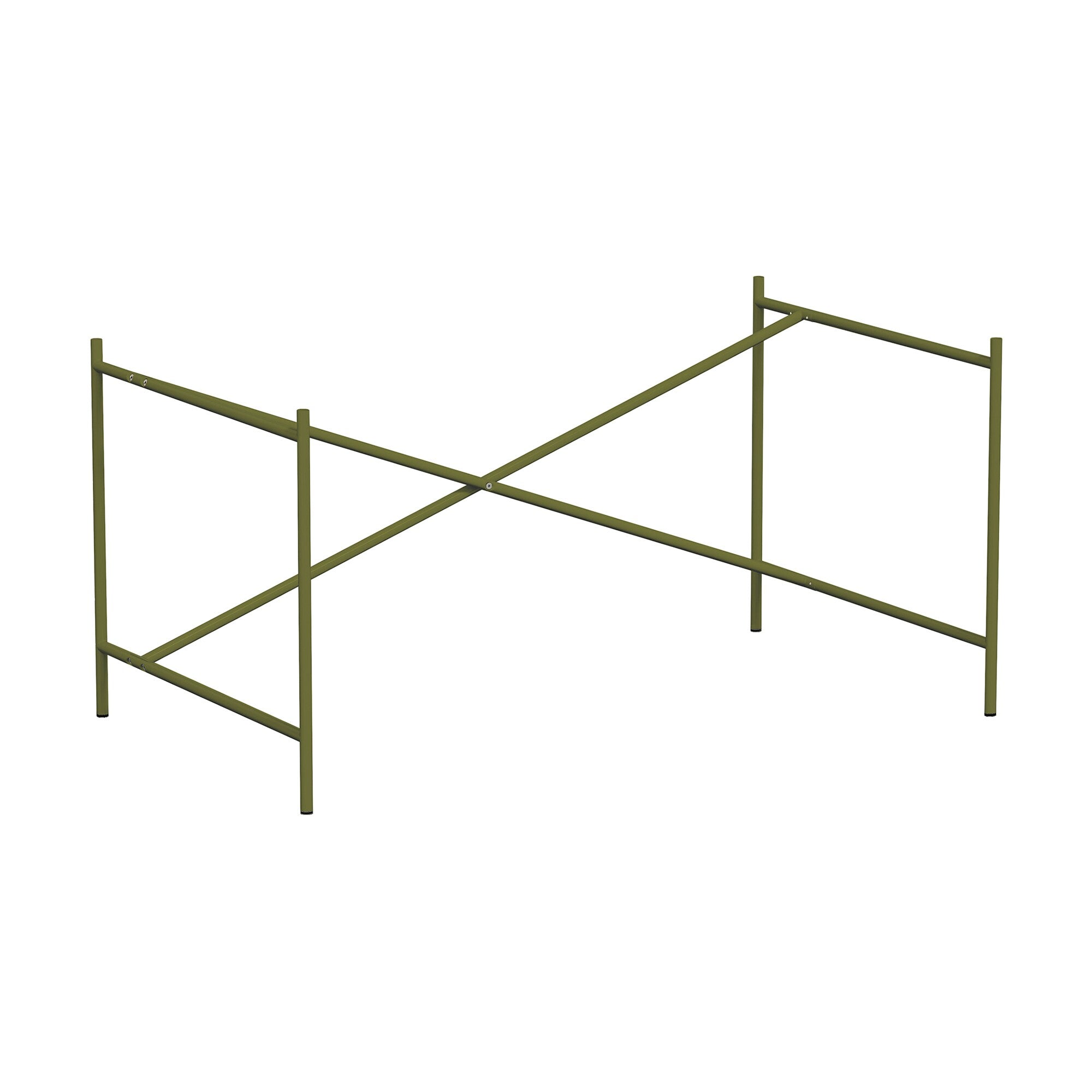 Richard Lampert Tischgestell Rahmen Eiermann 2 Seitenrahmen 78 cm olivgrün - 395505
