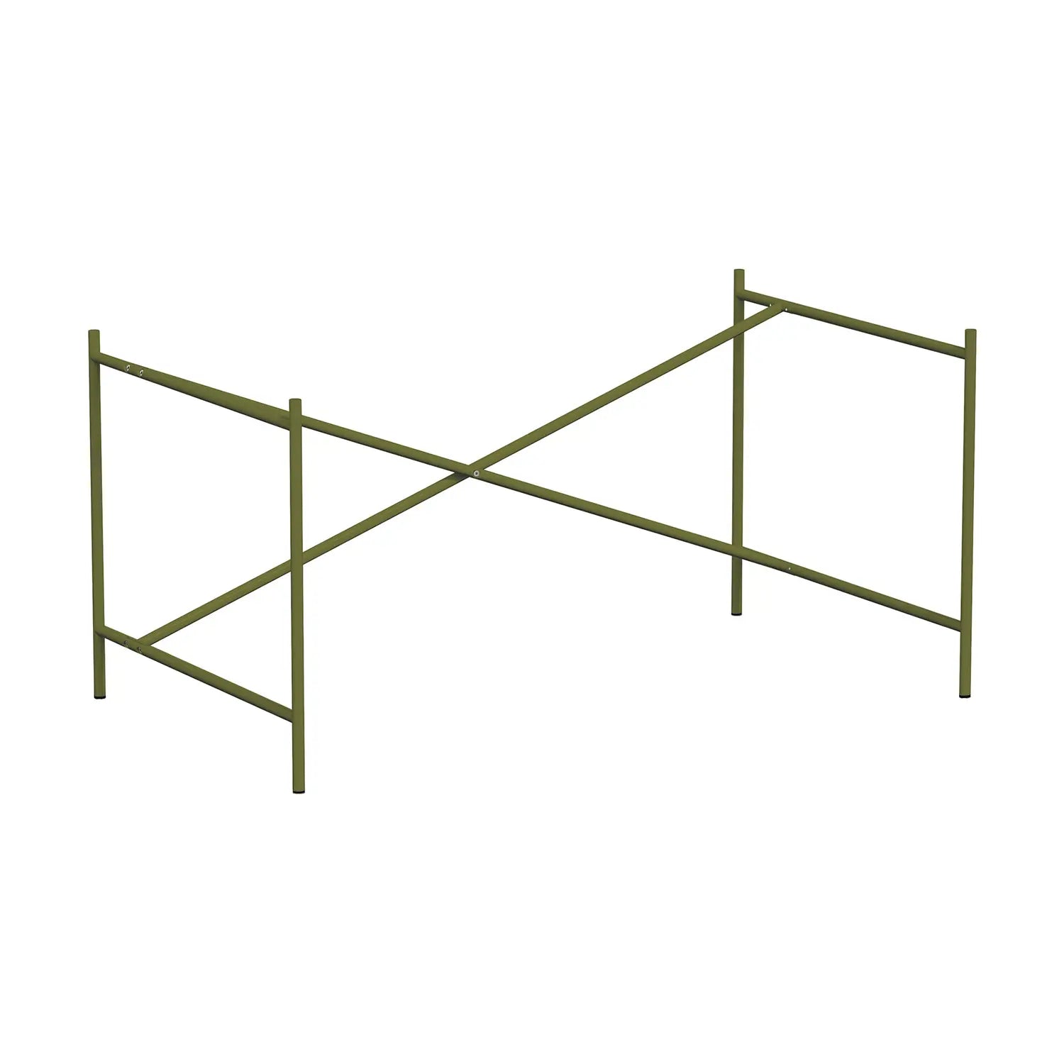 B-Ware Richard Lampert Tischgestell Rahmen Eiermann 2 Seitenrahmen 78 Cm Olivgrün - 395505