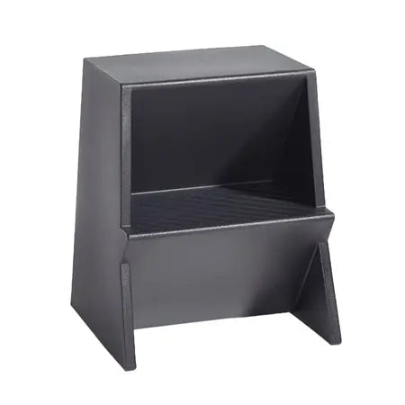 B-Ware Richard Lampert Tritthocker Hocker Mono Schwarzgrau Polyethylen Steffen Kehrle - 253304