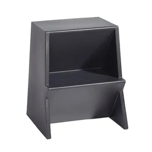 B-Ware Richard Lampert Tritthocker Hocker Mono Schwarzgrau Polyethylen Steffen Kehrle