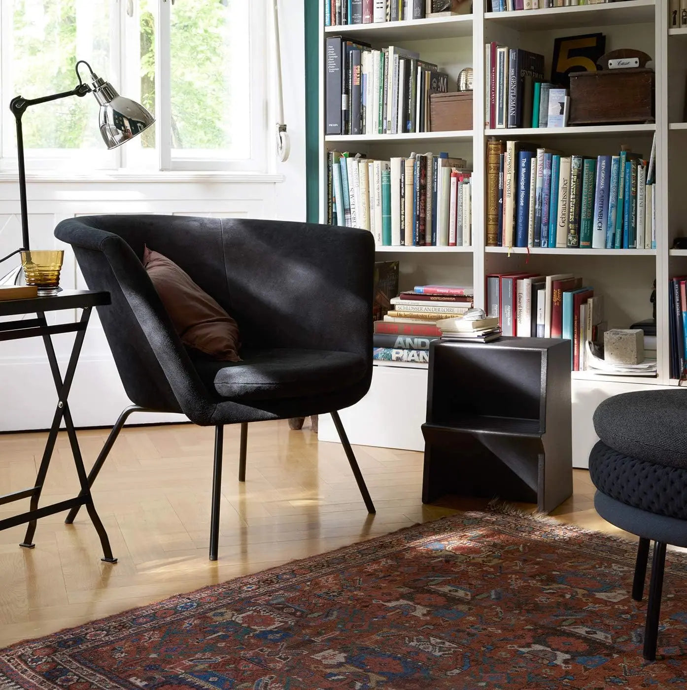 B-Ware Richard Lampert Tritthocker Hocker Mono Schwarzgrau Polyethylen Steffen Kehrle - 253304