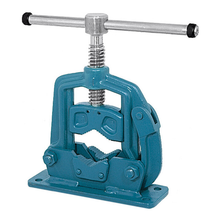B-Ware Ridgid Peddinghaus Rohrschraubstock Werkbank Rohrhalter 2 Zoll Spannweite Stahl
