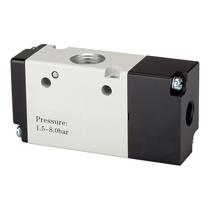 B-Ware Riegler Wegeventil Ventil Pneumatik G 1/4 3 A Monostabil No 850lmin Aluminium - 4047322309363