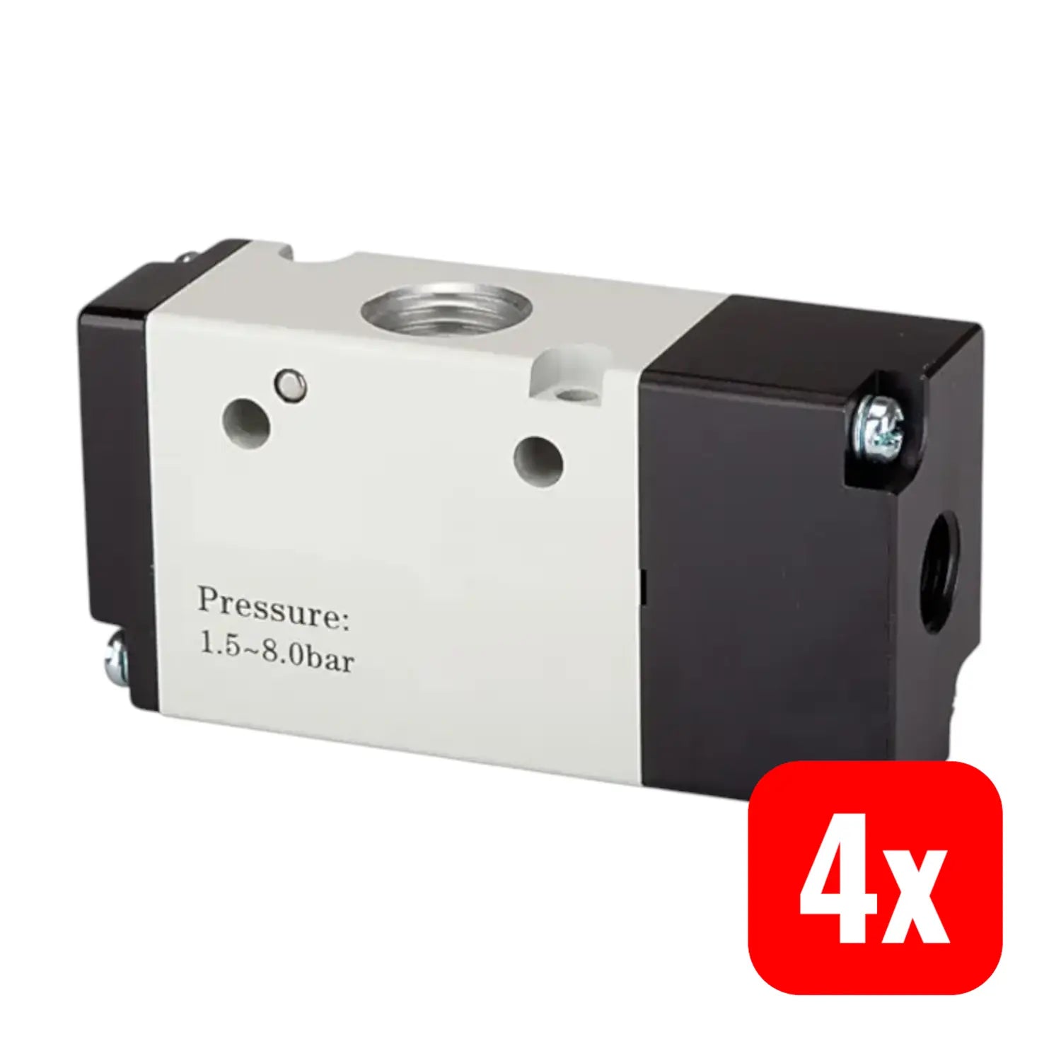 B-Ware Riegler Wegeventil Ventil Pneumatisch No G 3/8 3 A 3/2 Monostabil 4 Stück - 4047322309387