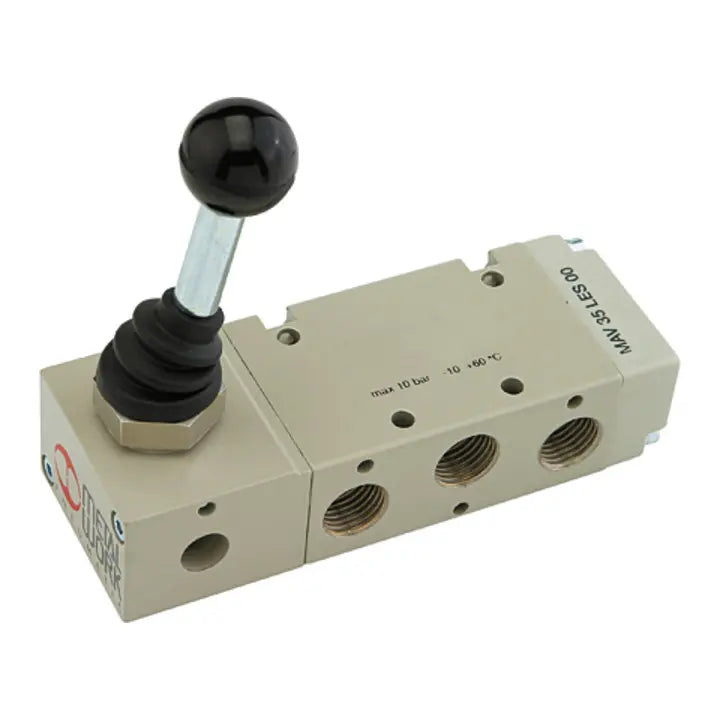 B-Ware Riegler Wegeventil Ventil 5 2 Handhebel G1 4 Monostabil Aluminium Hauptventil - 4047322096829