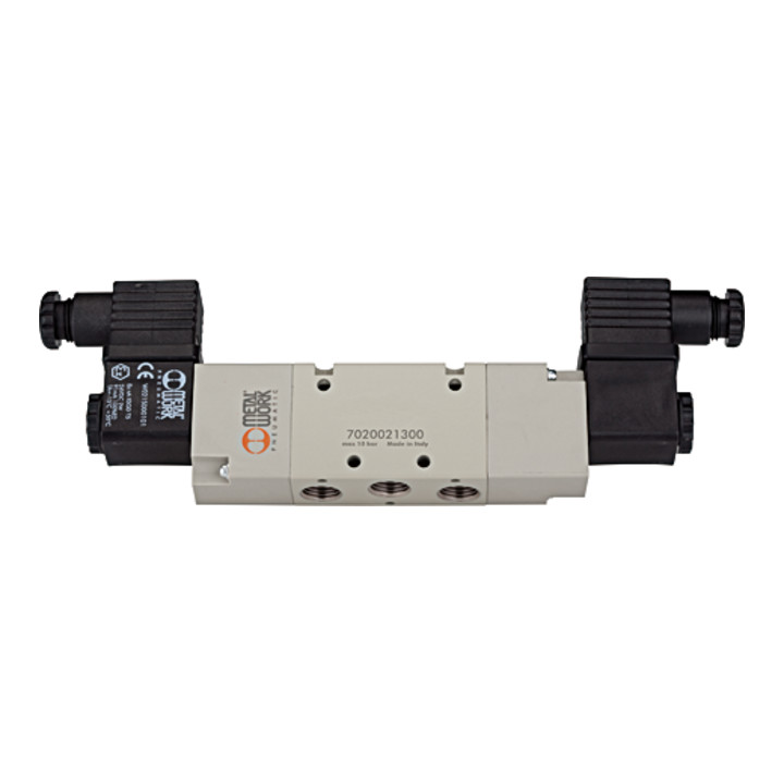 B-Ware Riegler Wegeventil Steuerung Ventil G 1/2 230 V 50 Hz Elektropneumatisch Bistabil - 4047322097734