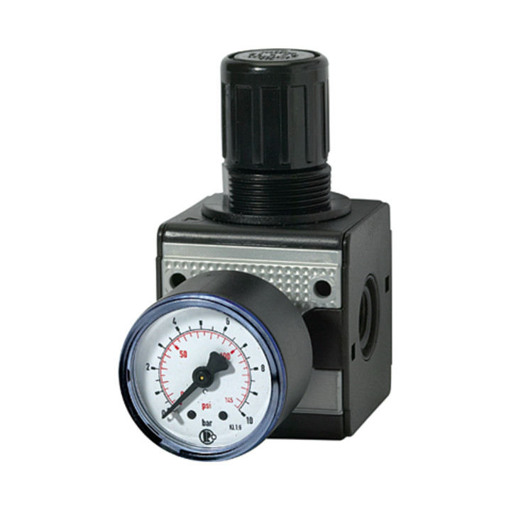 Riegler Druckregler Multifunktionsregler Manometer G38 0510bar Bg1 Multifix  B-Ware - 4047322164085