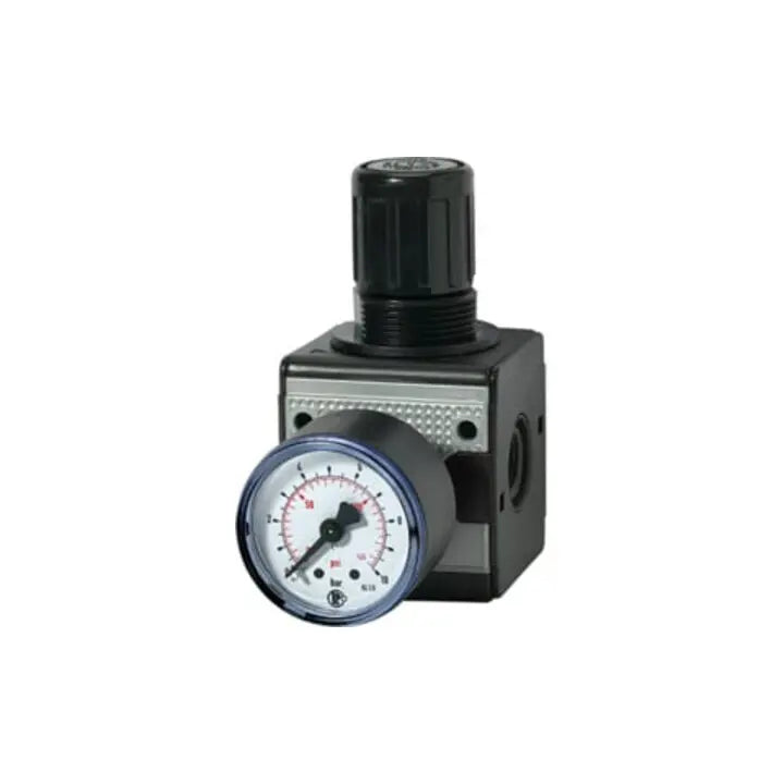 B-Ware Riegler Druckregler Regler Multiflex Manometer Druckminderer Baugröße 3 G 1/2 - 4047322164221